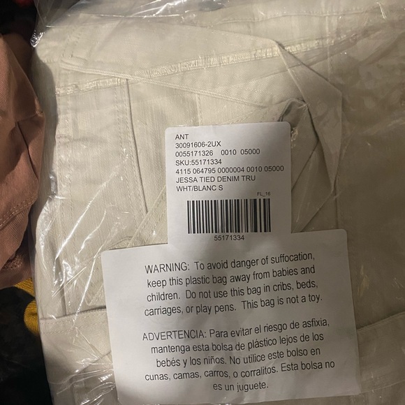 COPY - NWT Anthropologie Jesse Tied Denim Jacket - Picture 3 of 4